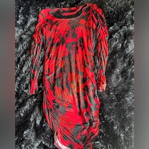 Guess Black & Red Dress